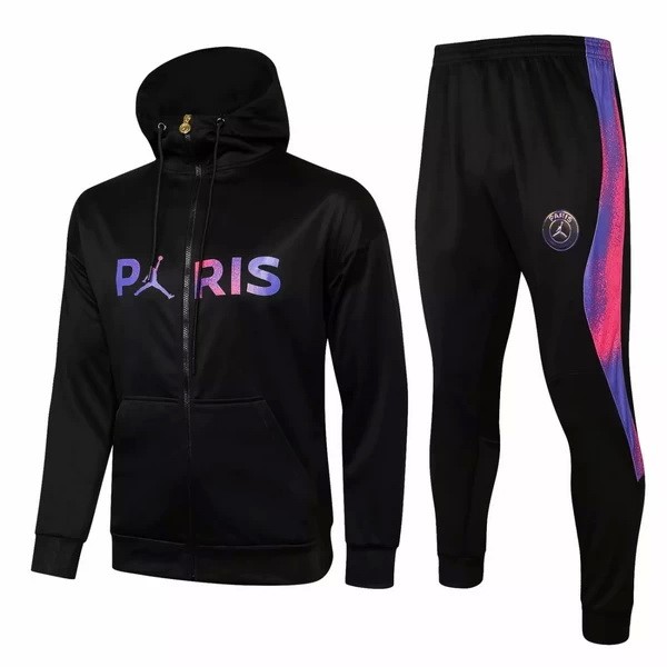 Sweat Shirt Capuche Paris Saint Germain 2021 2022 Noir Purpura